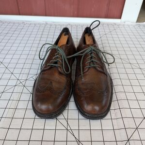 Aston Grey men's dark brown dress shoes size 9.5